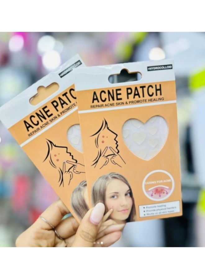 Multi-shaped, transparent, gentle acne patches for the face. Hydrocolloid overnight acne-absorbing patches | Lightweight, waterproof treatment patches for all skin types (24 to 36 patches per pack) - Image 2